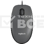Мышь проводная Logitech M90 черный/серый, 1000 dpi, USB, кнопки - 3, фото18