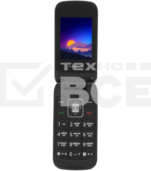 Мобильный телефон teXet TM-422 антрацит
