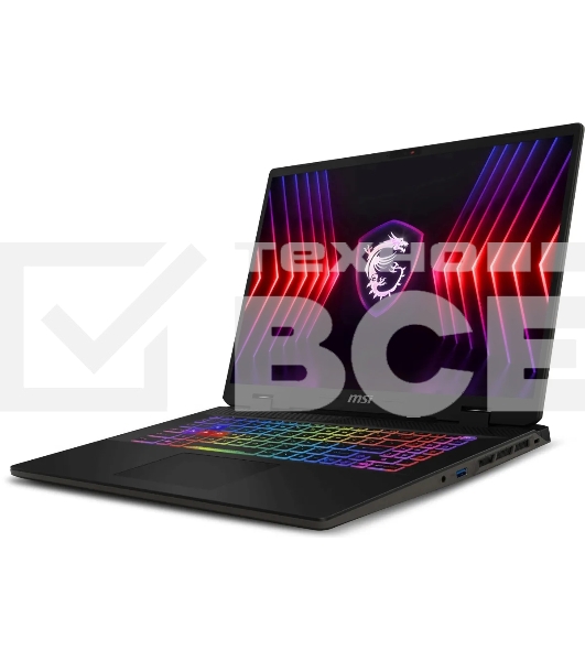 Ноутбук MSI Sword 17 HX B13VEKG-200XRU i7 13700HX/16Gb/SSD512Gb/RTX4050 6Gb/17