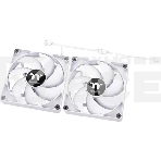 Комплект вентиляторов для корпуса Thermaltake CT120 (2 шт.) белый, 120 мм, 2000 об/мин, 25.8 дБ, 4 pin, фото4