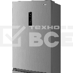 Холодильник Weissgauff WRK 185 Total NoFrost Inverter нержавеющая сталь двухкамерный 205/86л морозилка снизу, фото22