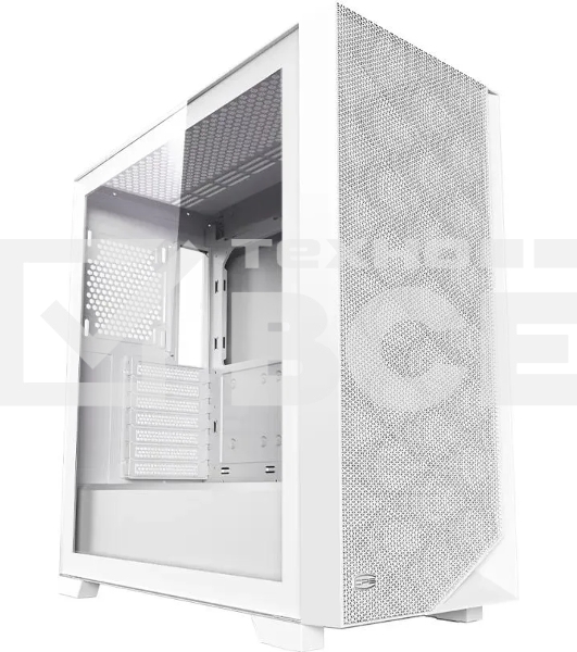 Компьютерный корпус PcCooler C3D510 WH ARGB белый без БП ATX 3x120mm 2xUSB3.0 1xUSB3.1 audio bott PSU