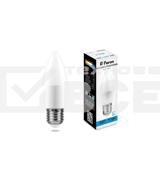 Лампа светодиодная FERON LB-770 (25945) 11W 230V E27 6400K