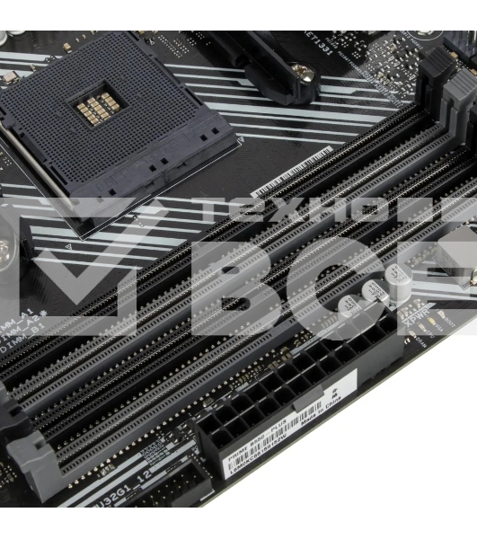 Материнская плата ASUS PRIME B550-PLUS, AM4, AMD B550, 4xDDR4, 6xSATA, 2xM.2, 1xPCIe 3.0 x16, 1xPCIe 4.0 x16, 3xPCIe x1, 1xDP, 1xHDMI, 1x 1Gb LAN, 1xUSB 3.2 Gen 2, 4xUSB 3.2 Gen 1, 2xUSB 2.0, 5x3.5 мм, 7.1, ATX