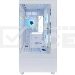 Корпус 1STPLAYER MIKU Mi5 ARGB White / mATX / 3x120mm ARGB fans / Mi5-WH-2FC7R-W-1FC7-W, фото6