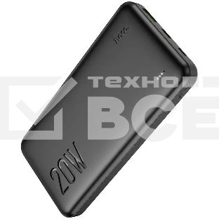 Мобильный аккумулятор Hoco J87 Tacker 10000mAh QC3.0/PD3.0 20W 3A USB-A/USB-C черный