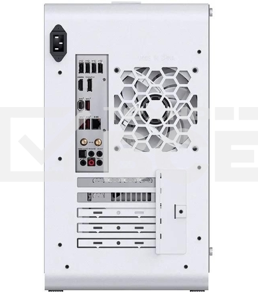 Корпус без блока питания JONSBO U4 Mini, Mini-Tower, TG, no fan, 1xUSB-A 3.0 + 1xUSB-C 3.2, mATX, mITX White