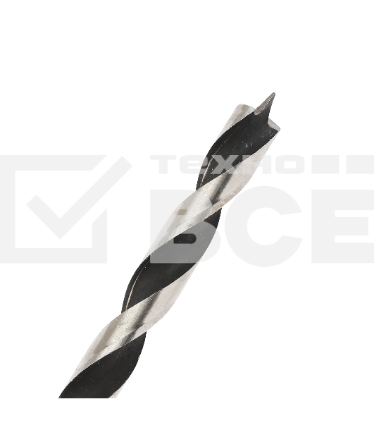 Сверло EDGE by PATRIOT по дереву спиральное 11 мм, W-образная заточка, 1 шт в блистере