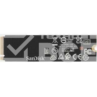 Накопитель SSD Western Digital черный SSD SN7100 M2.2280 PCIe 4.0 500Gb, 6800MBs/5000MBs, TbW 300, WDS500G4X0E, 1 year