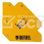 Фиксатор магнитный Denzel отключаемый для сварочных работ усилие 55 LB, 45х90х135 град., фото4