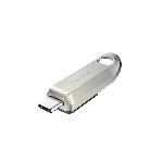 Флешка USB SanDisk Ultra Luxe (SDCZ75-064G-G46), 64Gb, USB Type-C, R/W 150/70, серебристый, фото4