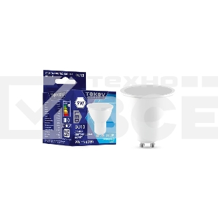 Лампа светодиодная TOKOV ELECTRIC 9Вт Soffit 6500К GU10 176-264В