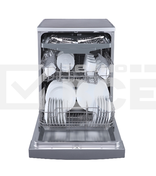 Посудомоечная машина Бирюса DWF-614/6 M, серый, 59.8 см, 14 компл., 49 дБ, класс A++