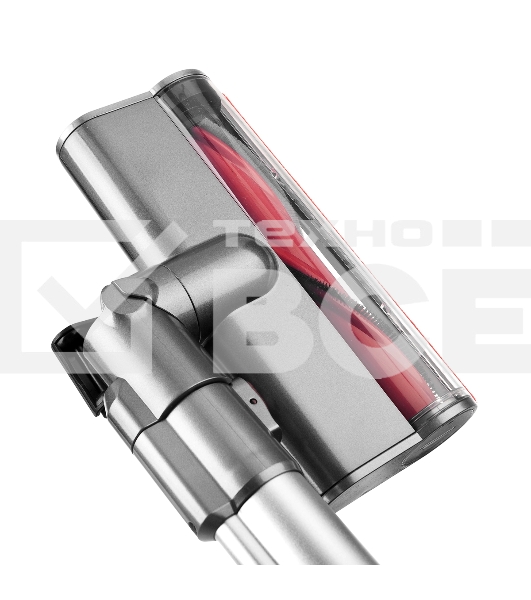 Пылесос вертикальный BRAYER BR4265 серый, питание от аккумулятора, 320 Вт, уборка сухая, пылесборник 0.5 л