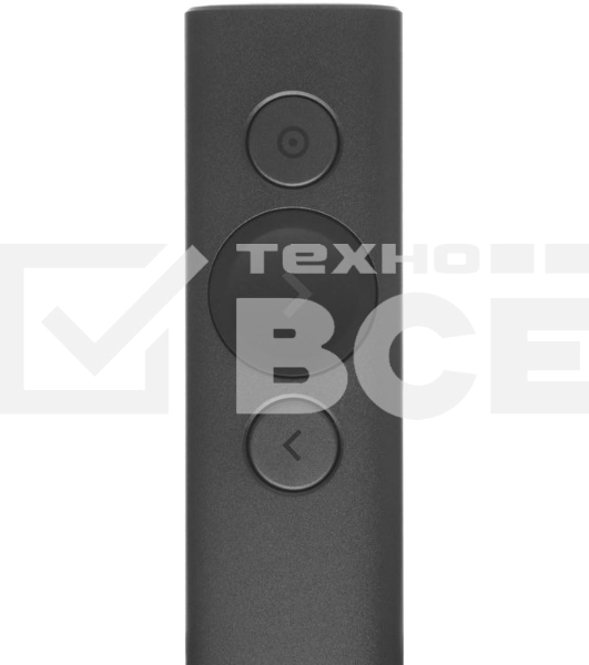 Презентер Logitech Spotlight Slate (серый, Bluetooth/2.4 GHz, перезаряжаемая литий-полимерная батарея 85мА·ч, 3D-акселерометр, гироскоп, кабель для зарядки, чехол) (арт. 910-004867, M/N: R-R0011/C-U0016)