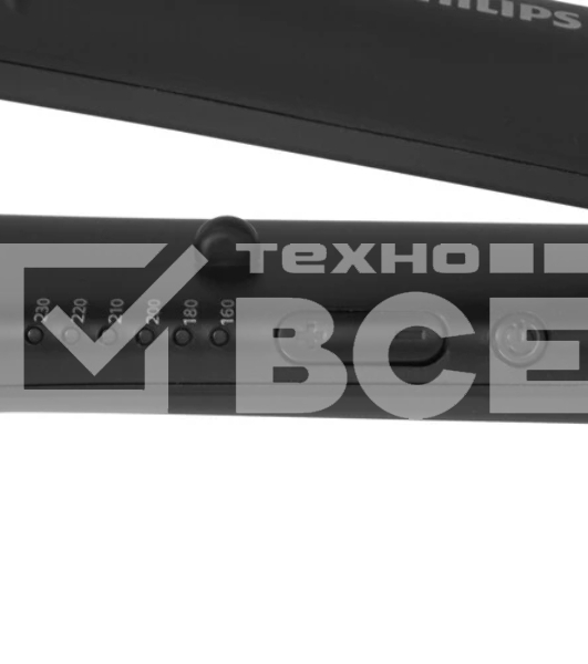 Выпрямитель для волос Philips BHS378/00 черный/розовый, 28 мм, 230 °C, 6 режимов