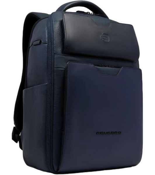 Рюкзак мужской Piquadro Ael CA6923S142/BLU синий кожа