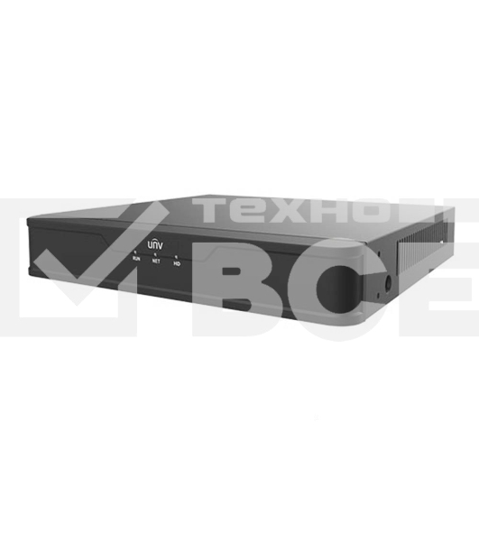 Видеорегистратор IP 4-х канальный 4К NVR301- 04S3 , видеовыходы: 1 HDMI, 1 VGA, аудиовыход, 1 SATA HDD до 6TБ, входящий поток на запись: до 64Мбит/с