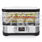 Сушка для фруктов и овощей Kitfort КТ-1903 5под. 250Вт черный, фото 1