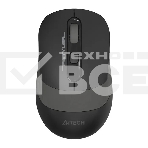 Мышь беспроводная A4Tech Fstyler FG10 черный/серый, 2000 dpi, радиоканал, USB, кнопки - 4, фото2