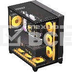 Компьютерный корпус Aerocool / Formula Crystal Z9 FLOE черный без БП ATX 2xUSB3.0 audio bott PSU, фото 1