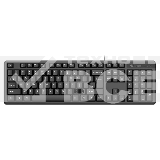 Клавиатура A4Tech KR-3 проводная, USB, черный