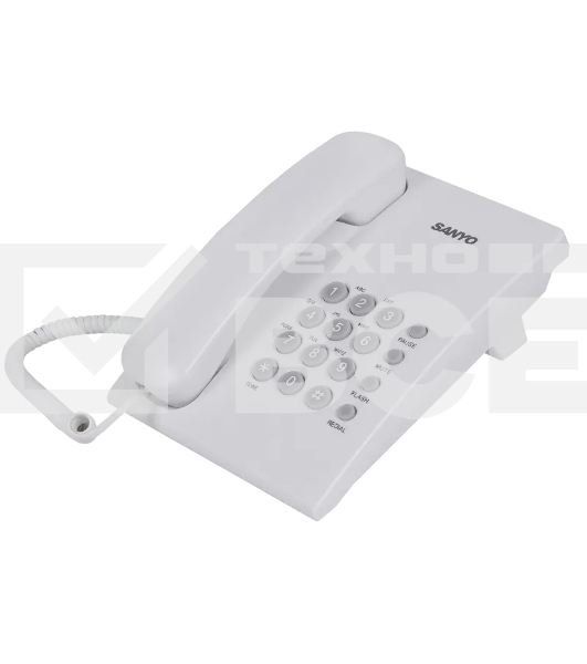 Телефон проводной SANYO RA-S204W белый