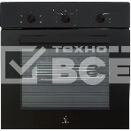 Духовой шкаф электрический LEX EDM 042 BBL черный, фото 1