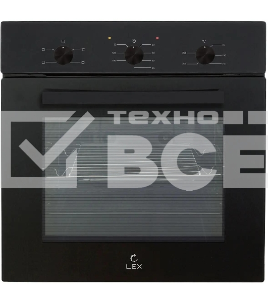 Духовой шкаф электрический LEX EDM 042 BBL черный