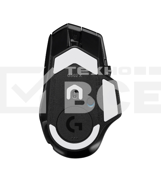 Мышь беспроводная Logitech G502 X Plus черный, 25600 dpi, радиоканал, USB, кнопки - 13