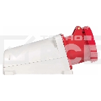 Розетка стационарная наружная EKF 134 ps-134-63-380 63А 380 В 3P+РЕ IP67, фото3