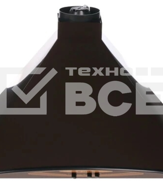 Вытяжка каминная Gefest ВВ 1 К17 коричневый/золотистый, 60 см, 180 куб. м/ч, 64 дБ