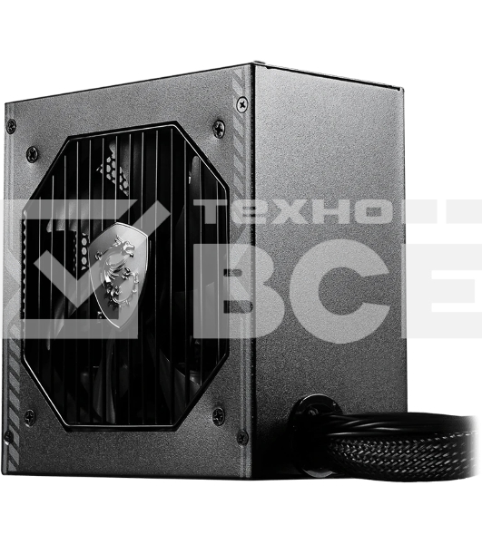 Блок питания MSI MAG A650BN, 650Вт, 80 PLUS Bronze, 120мм, черный
