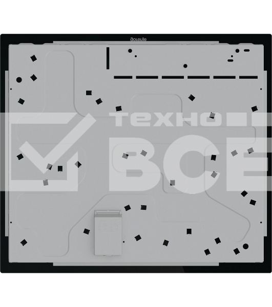 Варочная панель Gorenje ECT642BCSCE, 59 см, Hi-Light, 4 конфорки, таймер, сенсорное управление, шлифованный передний край, PowerBoost, дисплей, блокировка от детей, черный