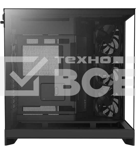 Компьютерный корпус без блока питания Case NZXT H9 Flow RGb+ (2025), Midi-Tower, TG, 6x140мм RGb + 1x120мм RGb, 2xUSB-A 3.2 + 1xUSB-C 3.2, E-ATX, ATX, mATX, mITX черный