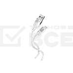 Кабель Smartbuy (iK-12-S72w) S72 MicroUSB белый, 2.4 А, сил., 1м, фото 1