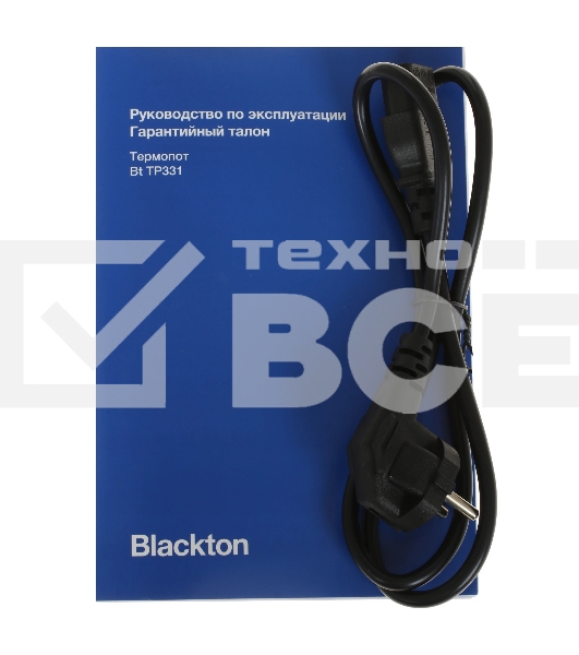 Термопот Blackton Bt TP331 белый/серый Общий объем 3л, Автоматическое поддержание температуры