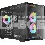 Компьютерный корпус Ocypus Iota C50 BK Curve ARGB Digital mATX без БП (Iota-C50-BKD300CD-GL), фото 1