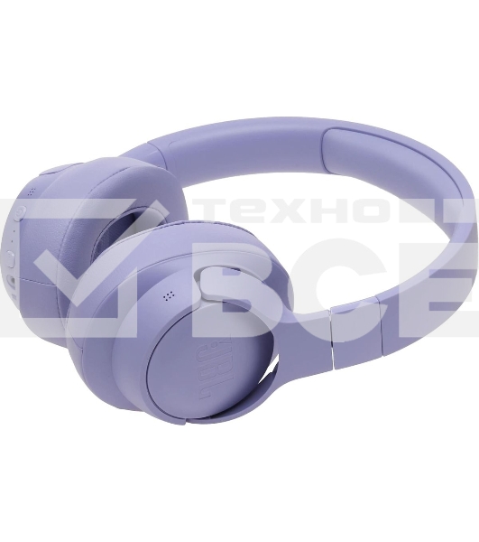 Беспроводные/проводные наушники JBL Tune 770NC фиолетовый, полноразмерные, Bluetooth + проводной, активное шумоподавление, до 70 ч