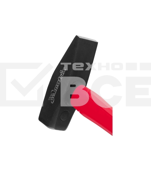 Молоток слесарный Matrix optimal 800 г, фибергласовая обрезиненная рукоятка, квадратный боек