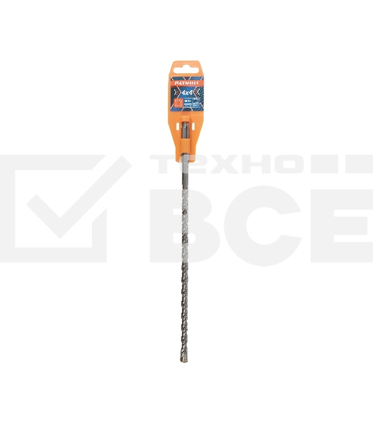 Бур 4x4 EDGE by PATRIOT SDS Plus 10x310, 4 режущих грани