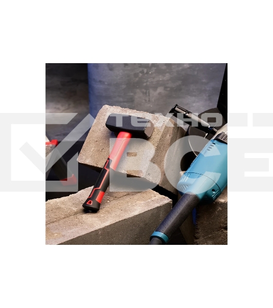 Кувалда Rexant 12-8131 с фибергласовой обрезиненной рукояткой, 1500 г