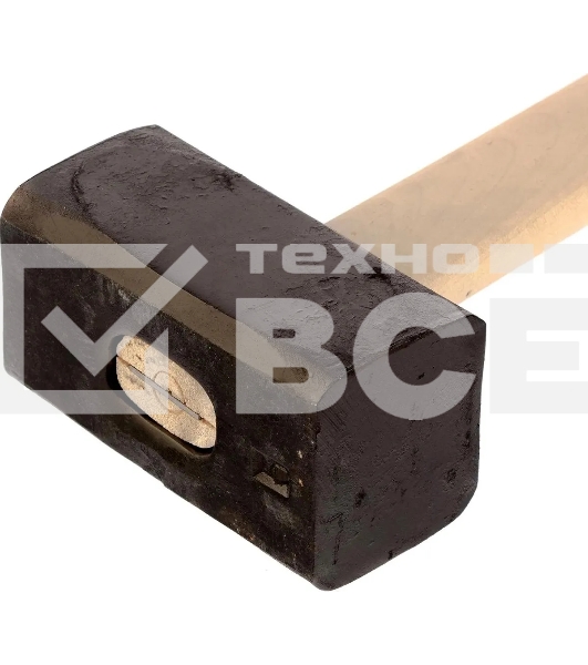 Кувалда Сибртех 5000 г, кованая головка, деревянная рукоятка 650 мм