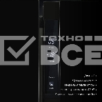 Холодильник Hyundai CS5003F черное стекло двухкамерный Side by Side 331/165л морозилка сбоку, фото13