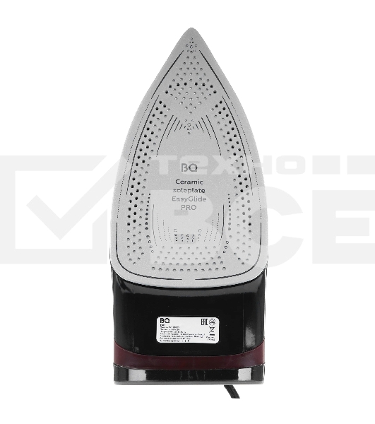 Утюг BQ SI1003 черный/винный/красный, 2600 Вт, 35 г/мин, 160 г/мин, 360 мл