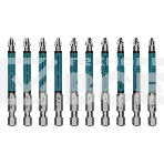 Бита Gross PH2х70 мм, сталь S2, кругл., отрывн., 10 шт., фото 1