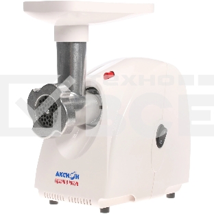 Мясорубка электрическая Аксион М32.01 белый, 1500 Вт, 1.7 кг/мин, защита от перегрузки, насадки - 4