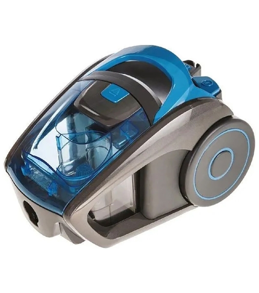 Пылесос Kelli KL-8007 синий/серый, 420/2400 Вт, уборка сухая, пылесборник контейнер 2 л