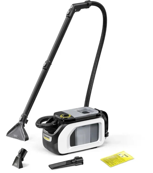 Пылесос моющий Karcher SE 3 Compact Home Floor *EU белый/черный, 500 Вт, уборка влажная/сухая, пылесборник контейнер 2,9 л