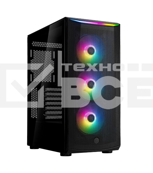 Компьютерный корпус Silverstone G41FA512ZBG0020 High airflow ATX mid-tower chassis with dual radiator support and ARGB lighting High airflow ATX mid-tower chassis with dual radiator support and ARGB lighting